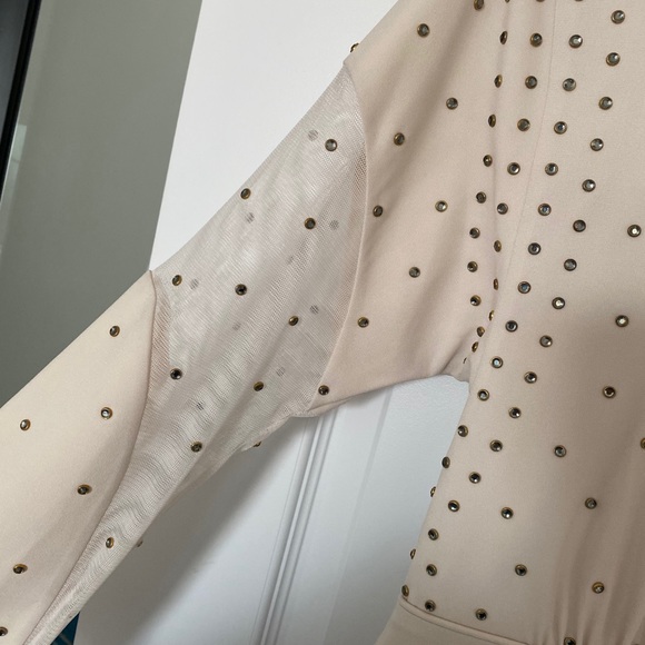 **NEW BCBG CREAM DRESS** - Picture 4 of 12